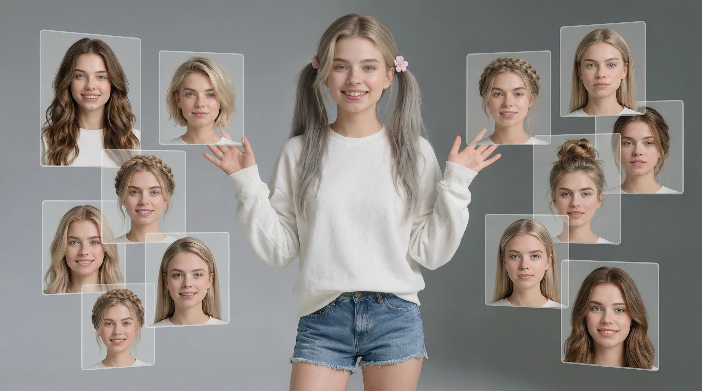 Random Hairstyle Change